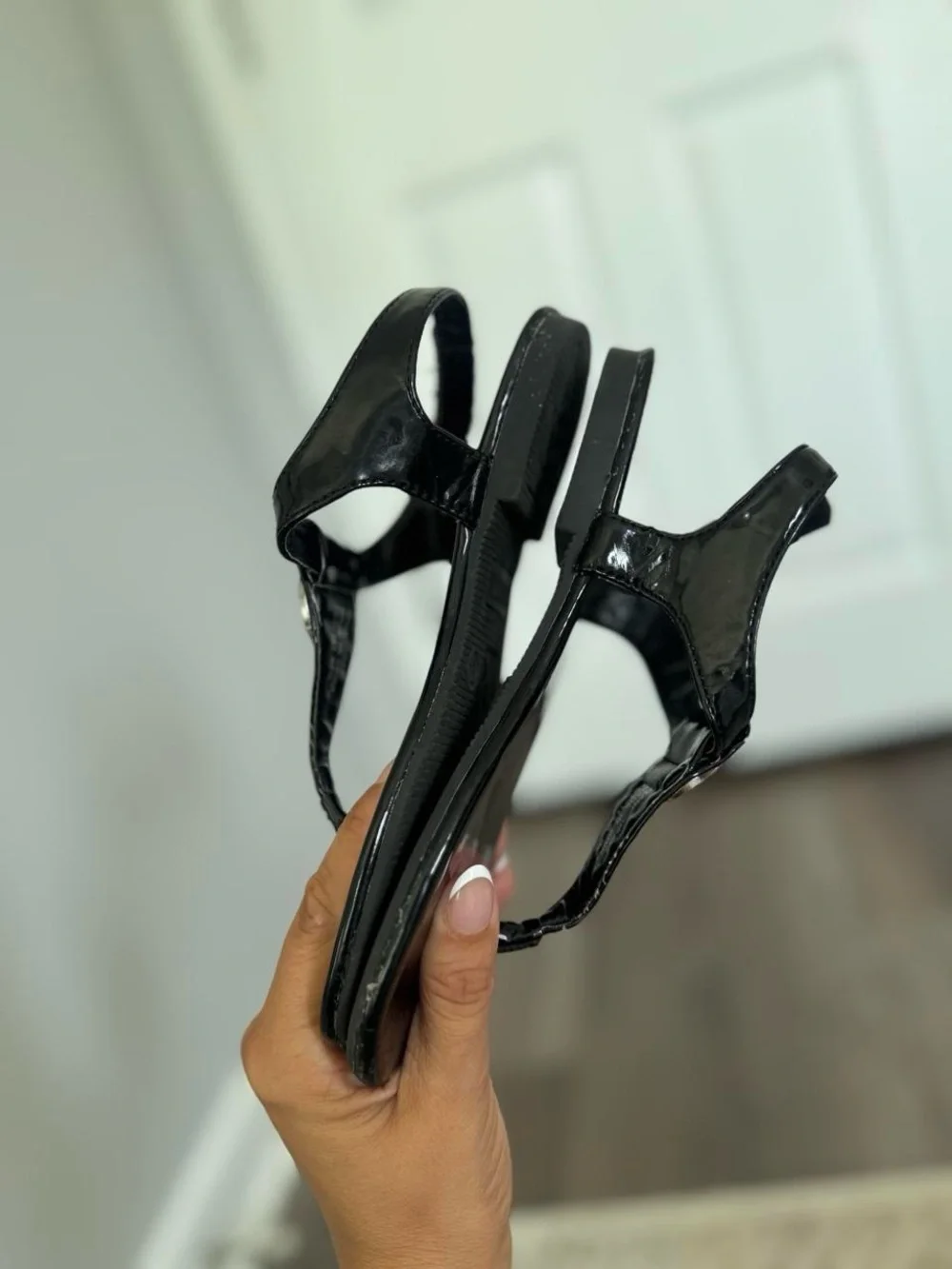 Michael Kors glossy black
